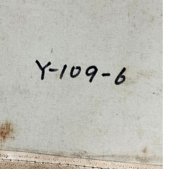 Wrought Iron Wall Hanging Hand Painted Oil Canvas Autumn Forest Scene 36” x 42” - Picture 9 of 11